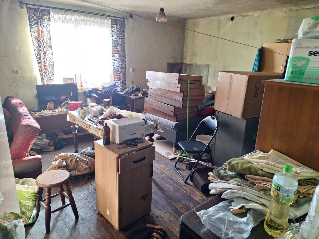 Mieszkanie przed opróżnieniem